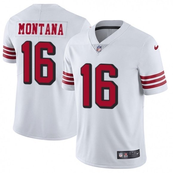 joe montana white jersey